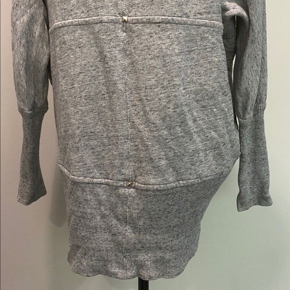 Aritzia Wilfred Diderot Cocoon Sweater Medium Grey Open Front Cardigan - Picture 10 of 16